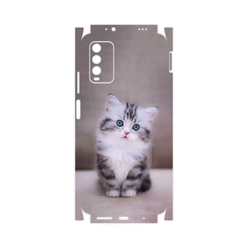 برچسب پوششی ماهوت مدل Cat-2-FullSkin مناسب برای گوشی موبایل شیائومی Redmi Note 9 4G