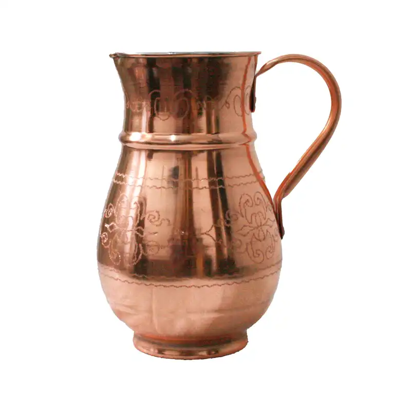 پارچ مسی مدل تراش نانو کد alast0133