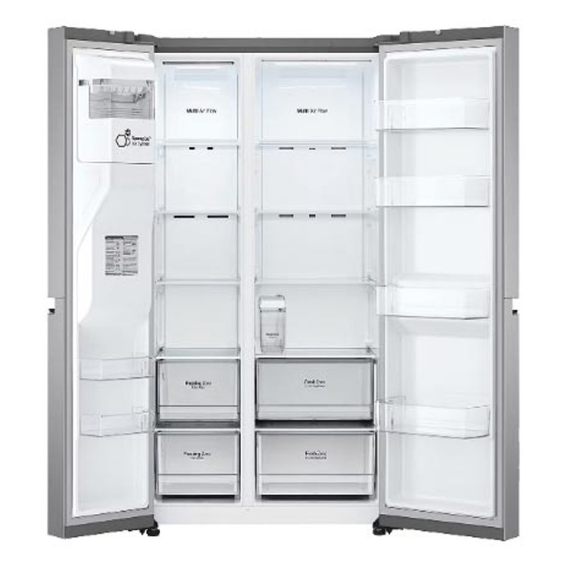 یخچال فریزر ساید بای ساید 24 فوت ال جی مدل GC-J267FLJW