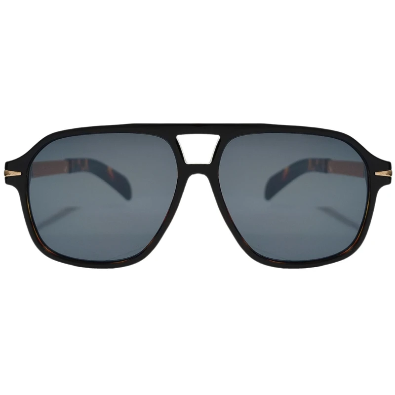 عینک آفتابی مردانه مدل خلبانی کائوچو دسته فلزی کد 68 UV400
