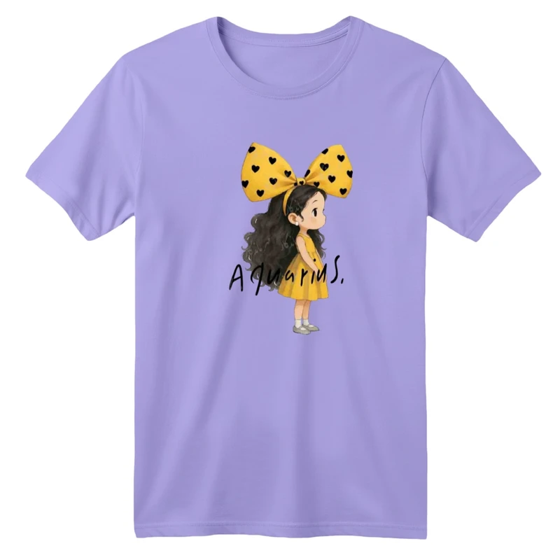 تی شرت آستین کوتاه بچگانه مدل دخترک کد 28