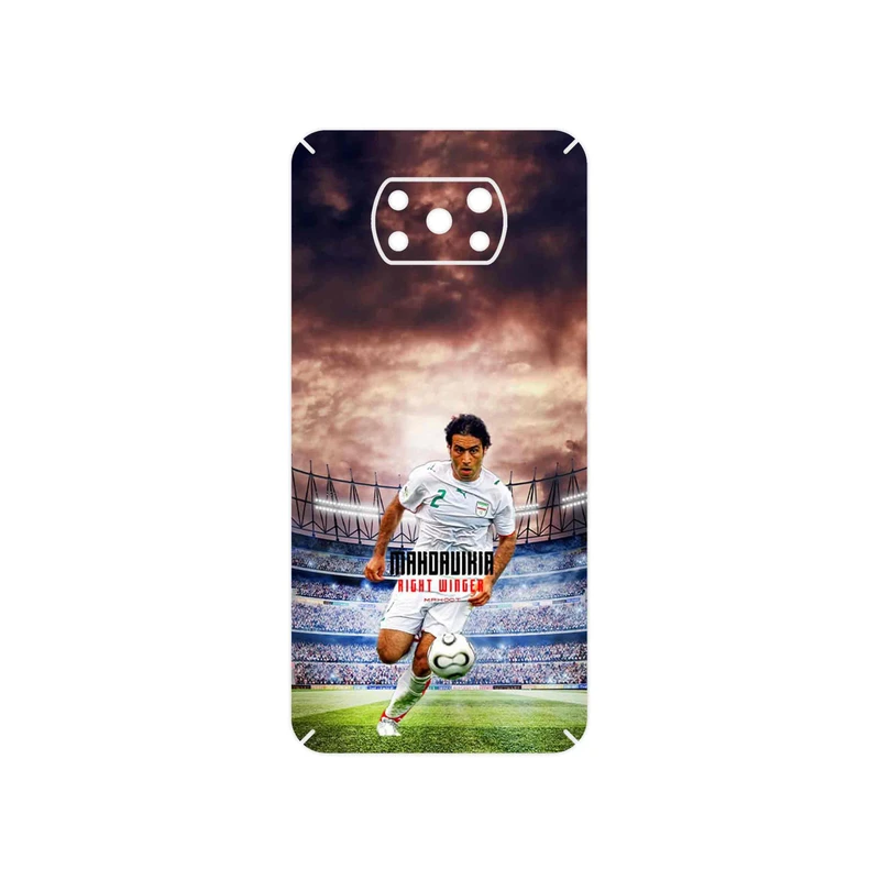 برچسب پوششی ماهوت مدل Mehdi Mahdavikia مناسب برای گوشی موبایل شیائومی Poco X3 Pro