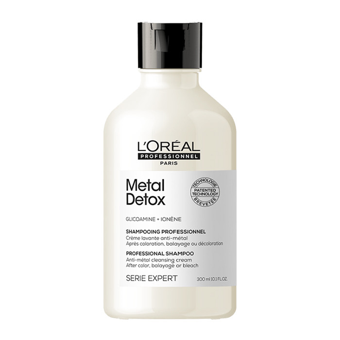 شامپو مو لورآل مدل Metal Detox حجم 300 میلی لیتر