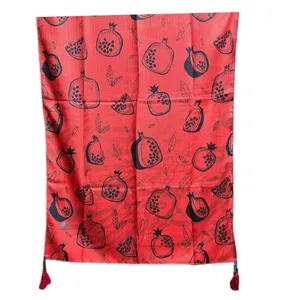 شال زنانه مدل یلدایی کد انار 0105