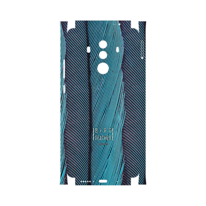 برچسب پوششی ماهوت مدل Turquoise feathers-FullSkin مناسب برای گوشی موبایل هوآوی Mate 10 Pro