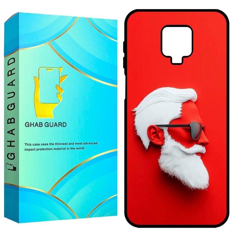 کاور قاب گارد طرح چهره مدل GCHPN9S مناسب برای گوشی موبایل شیائومی Redmi Note 9S / Redmi Note 9 Pro / Redmi Note 9 Pro Max