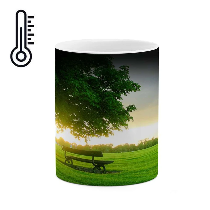 ماگ حرارتی کاکتی مدل منظره کد mgh11307