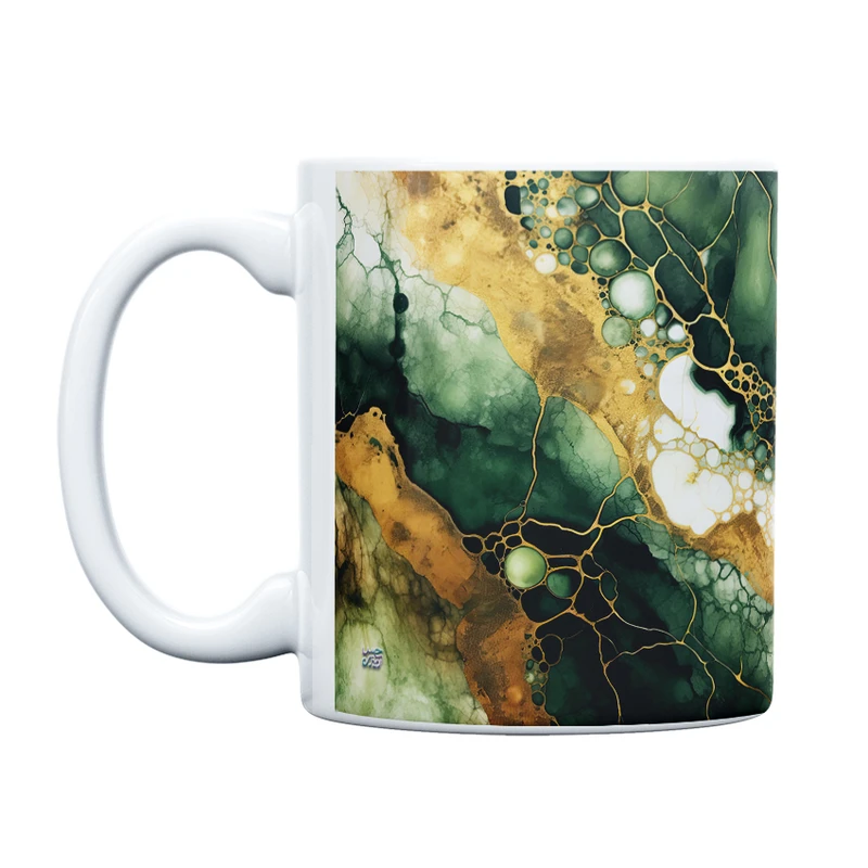 ماگ حس آمیزی طرح Marble مدل مرمر کد 076