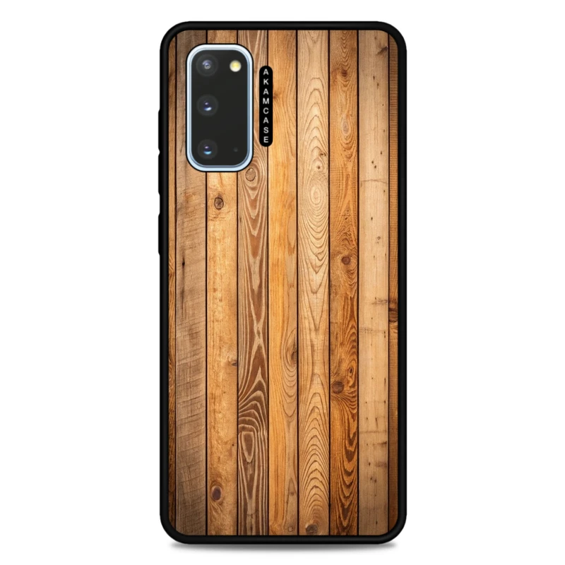 کاور آکام مدل AMC-WSGS20-WOOD-21 مناسب برای گوشی موبایل سامسونگ Galaxy S20