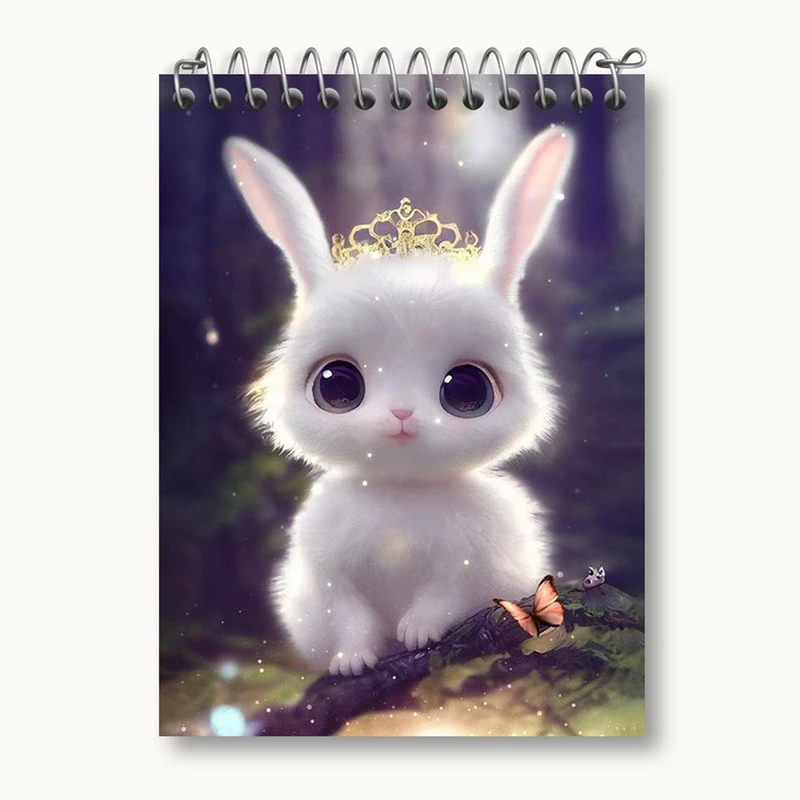 دفتر یادداشت 50 برگ خندالو مدل خرگوش کد 26230