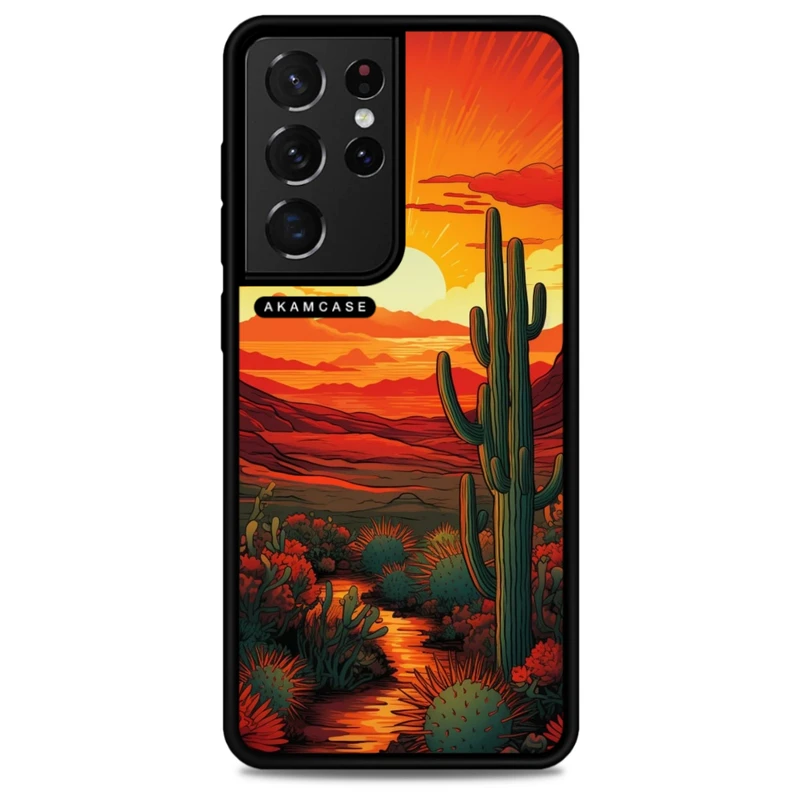 کاور آکام مدل AMC-WSGS21U-NATURE-25 مناسب برای گوشی موبایل سامسونگ Galaxy S21 Ultra