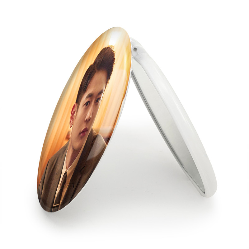 آینه جیبی خندالو طرح مینهو گروه شاینی Shinee مدل تاشو کد 21350