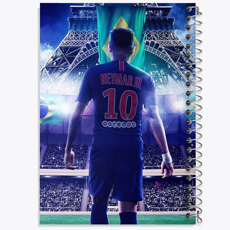 دفتر مشق 50 برگ خندالو مدل نیمار Neymar کد 28604