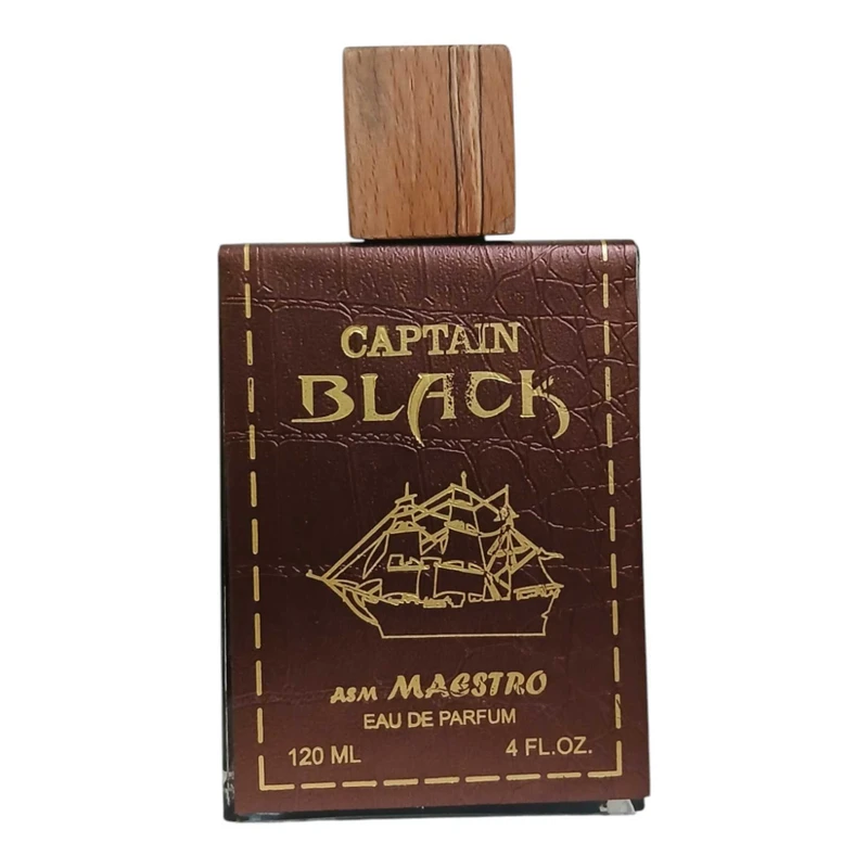 ادو پرفیوم مردانه ماسترو مدل کاپیتان بلک با رایحه گرم حجم 120 میلی لیتر