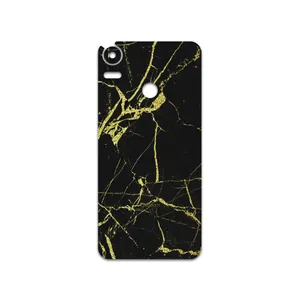 MAHOOT  Graphite-Gold-Marble Cover Sticker for HTC Desire 10 Pro