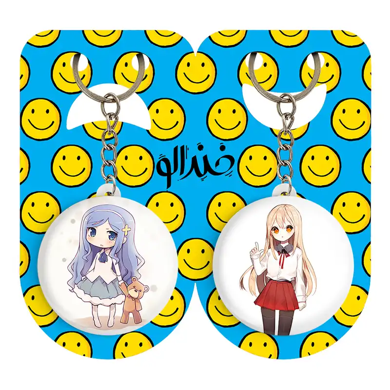 جاکلیدی خندالو مدل تاچیبانا انیمه اوماروچان کد 1849318488 مجموعه 2 عددی