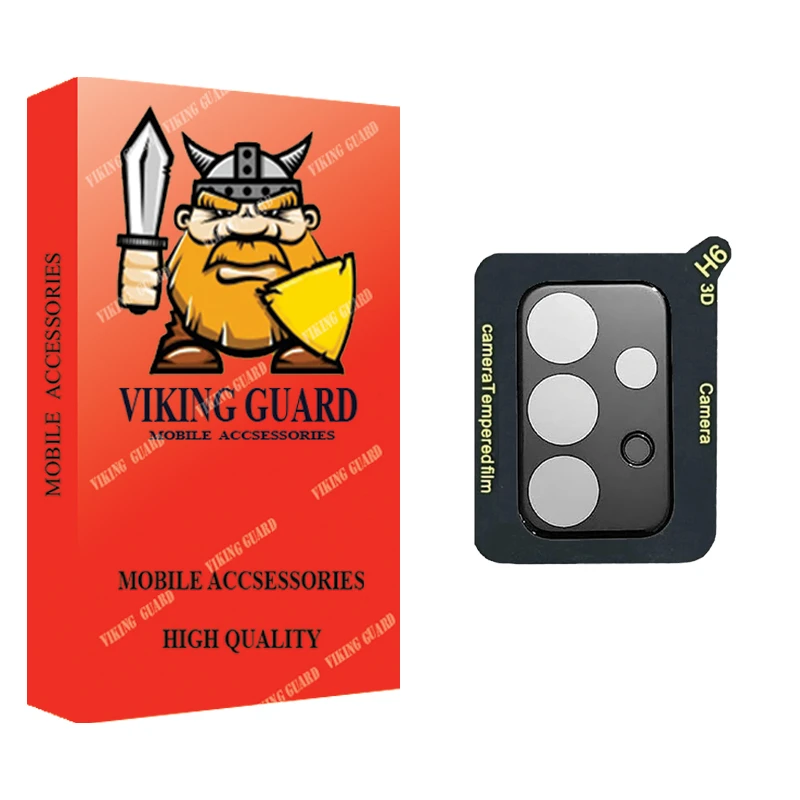 محافظ لنز دوربین وایکینگ گارد مدل 3D مناسب برای گوشی موبایل سامسونگ Galaxy A32 4G