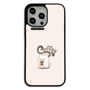 AKAM AMC-WA14PROMAX-COFFEE-19 Cover For Apple iPhone 14 Pro Max