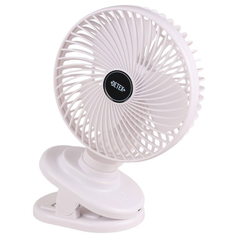 پنکه گیره ای دیتکس پلاس مدل DF155 ظرفیت 1200 میلی آمپر ساعت