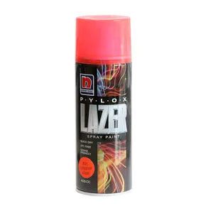 اسپری نارنجی رنگ نیپون مدل Lazer حجم 400 میلی لیتر