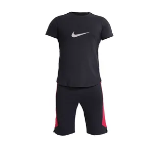 ست تی شرت و شلوارک مردانه مدل پنبه 01