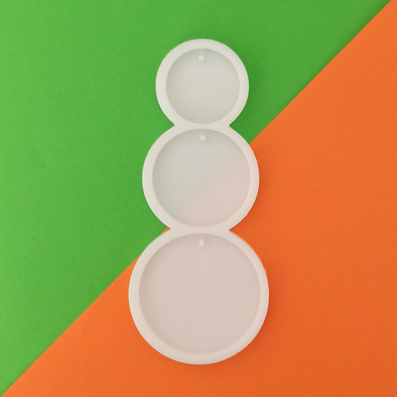 قالب رزین مدل آویز طرح دایره کد C3