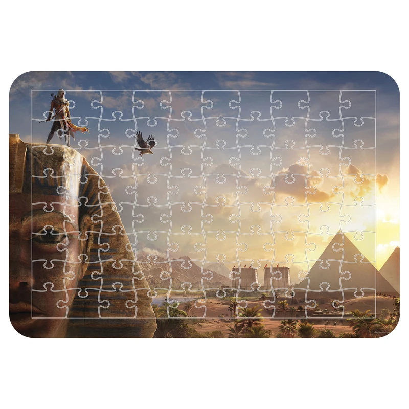 پازل 54 تکه اطلس آبی طرح بازی اساسین کرید مدل P1052