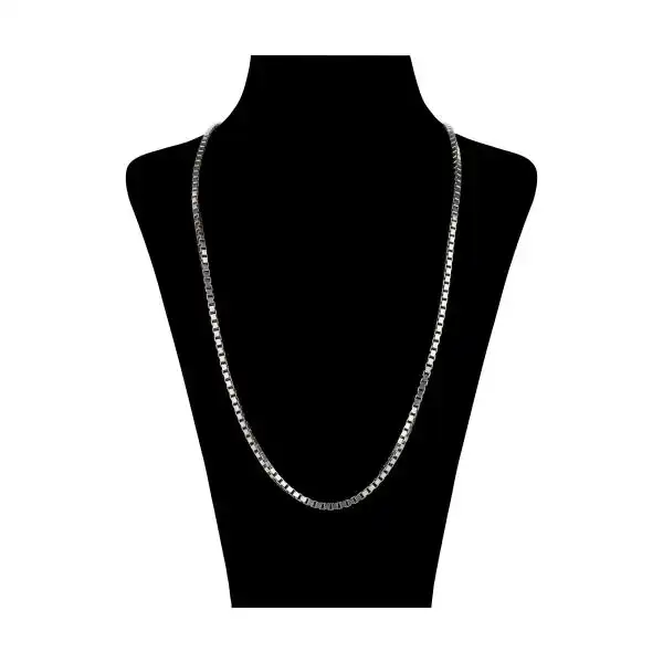 زنجیر نقره زنانه مدل ونیزی