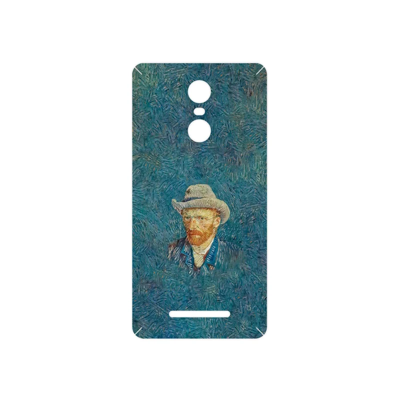 برچسب پوششی ماهوت مدل Self portrait with a gray felt hat مناسب برای گوشی موبایل شیائومی Redmi Note 3