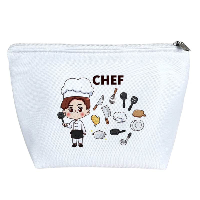 کیف لوازم آرایش دخترانه خندالو مدل شغل آشپز کد H522