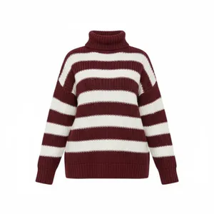 پلیور یقه برگردان زنانه مدل مروانا