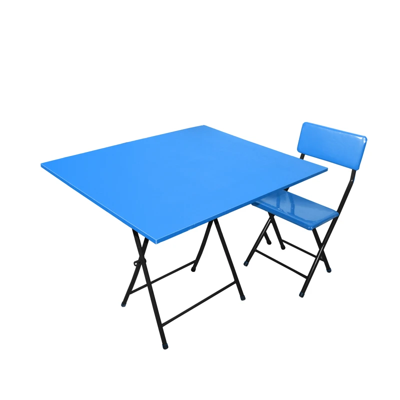 میز و صندلی سفری تاشو تک نفره میزیمو کد 1808 مجموعه 2 عددی