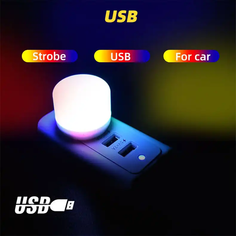 چراغ قوه مدل USB AH236