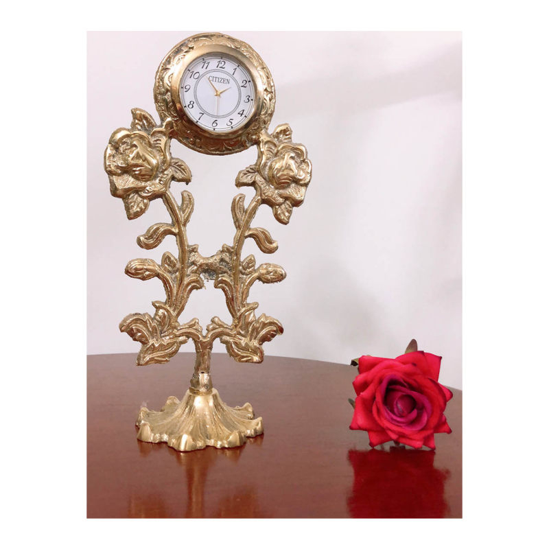 ساعت رومیزی برنجی مدل S-4159