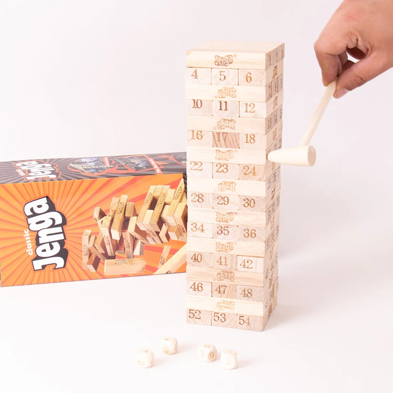 عکس شماره 4 : بازی فکری برج هیجان مدل جنگا چوب راش