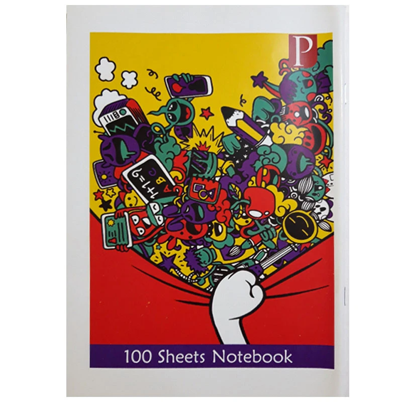دفتر مشق 100 برگ مدل ایموجی 
