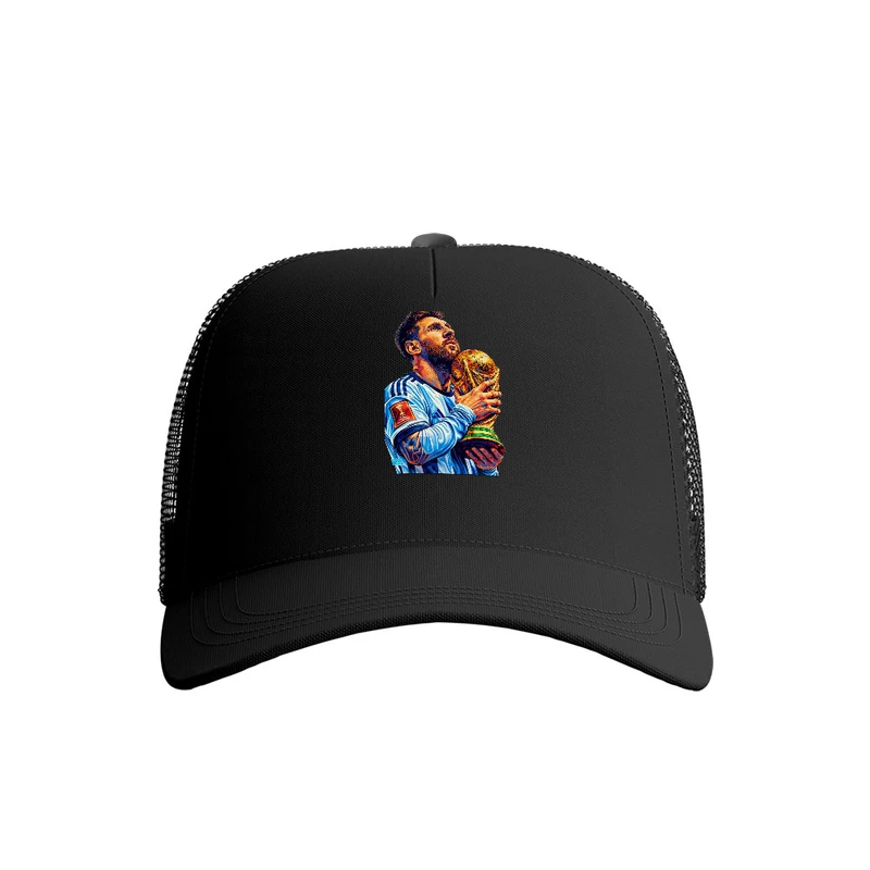 کلاه کپ پاد آفرین مدل فوتبالی لیونل مسی کد 823