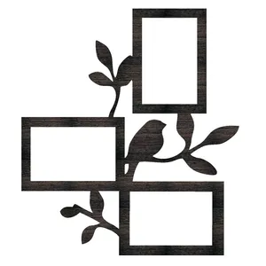 استند دیواری عکس مدل شاخه و پرنده سایز 60x40 سانتی متر