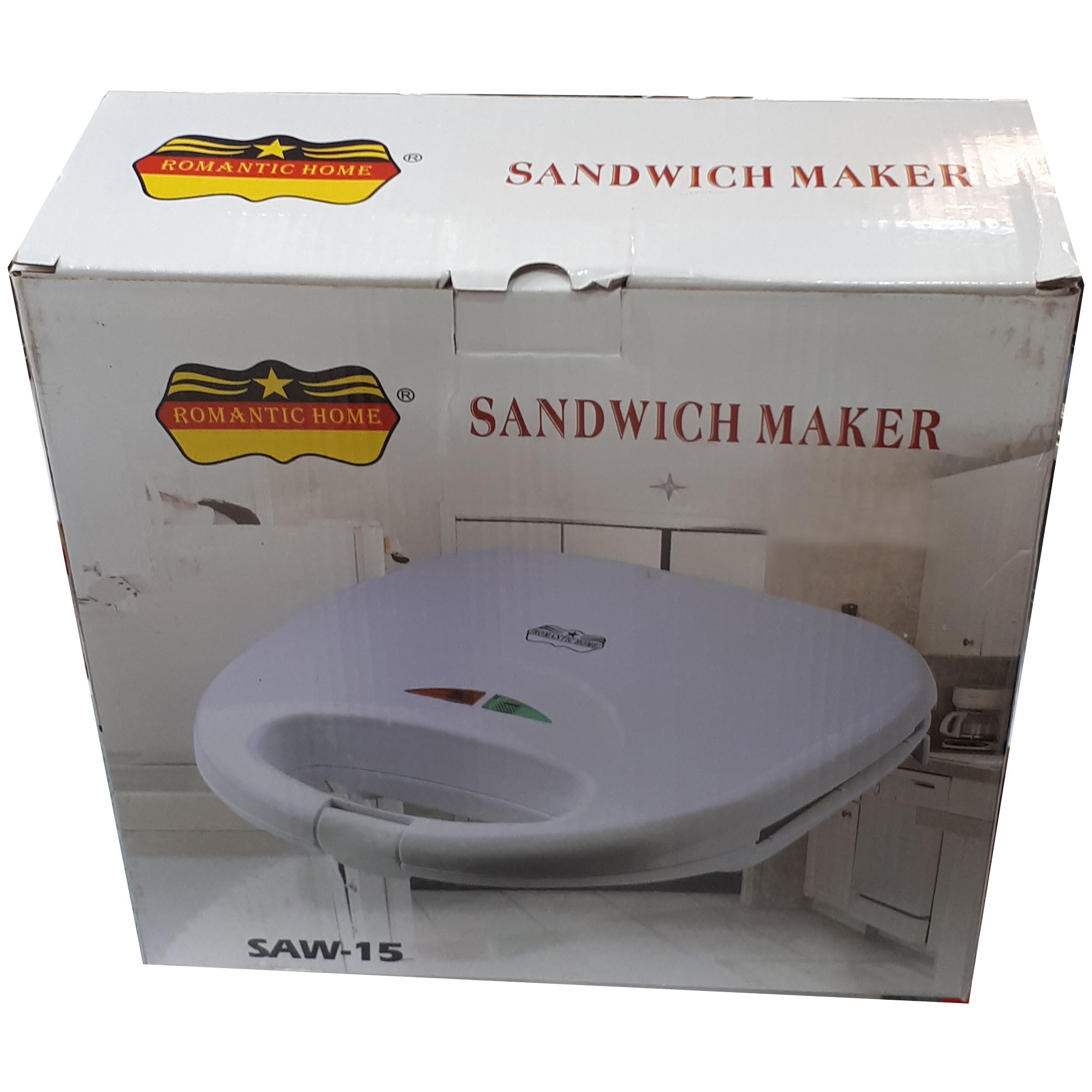 ساندویچ ساز رومانتیک هوم مدل SAW-15