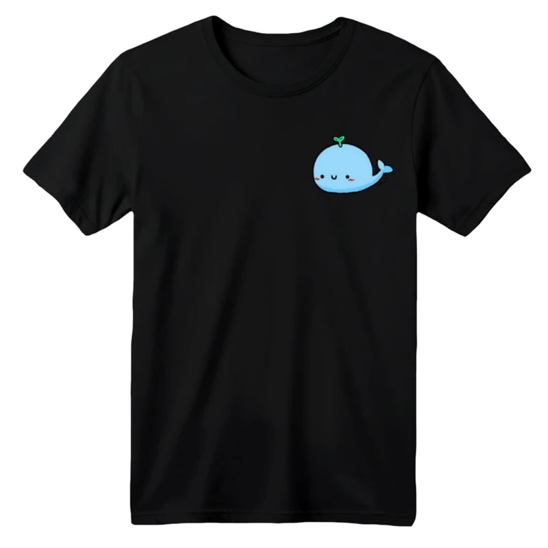 تی شرت آستین کوتاه بچگانه مدل نهنگ کد ۴