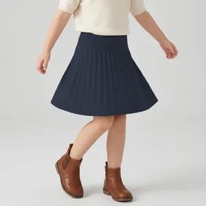 دامن بافت دخترانه آی چیلک مدل پلیسه کد 34030 -02