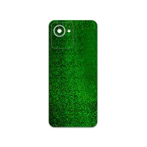 MAHOOT Green-Holographic Cover Sticker for Realme C30s