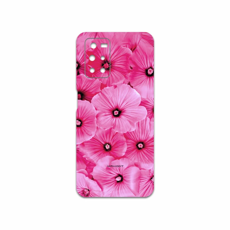 برچسب پوششی ماهوت مدل Pink-Flower مناسب برای گوشی موبایل شیائومی Redmi Note 11 4G