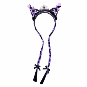 تل مو دخترانه مدل تاج دار کرومی کد 01