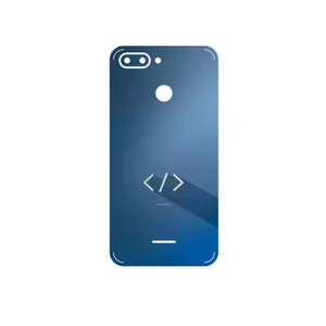 MAHOOT Minimal Coding icon Cover Sticker for Xiaomi Redmi 6