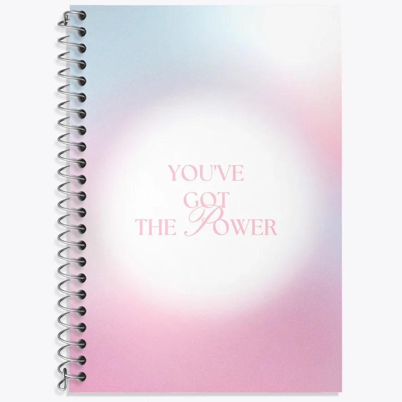 دفتر لغت 50 برگ خندالو طرح You've Got The Power کد N2369