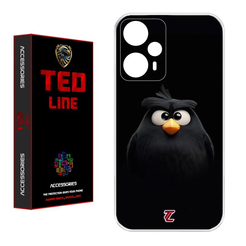 کاور تد لاین طرح پرنده کد 1122 مناسب برای گوشی موبایل شیائومی Poco F5