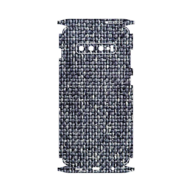 برچسب پوششی ماهوت مدل Fabric Texture 6-FullSkin مناسب برای گوشی موبایل سامسونگ Galaxy S10 Plus