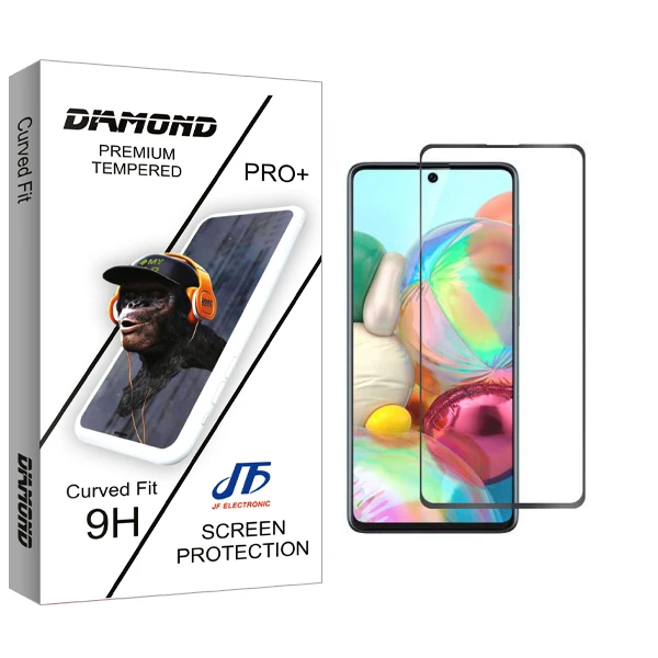 محافظ صفحه نمایش سرامیکی جی اف مدل Diamond glass مناسب برای گوشی موبایل سامسونگ Galaxy A71