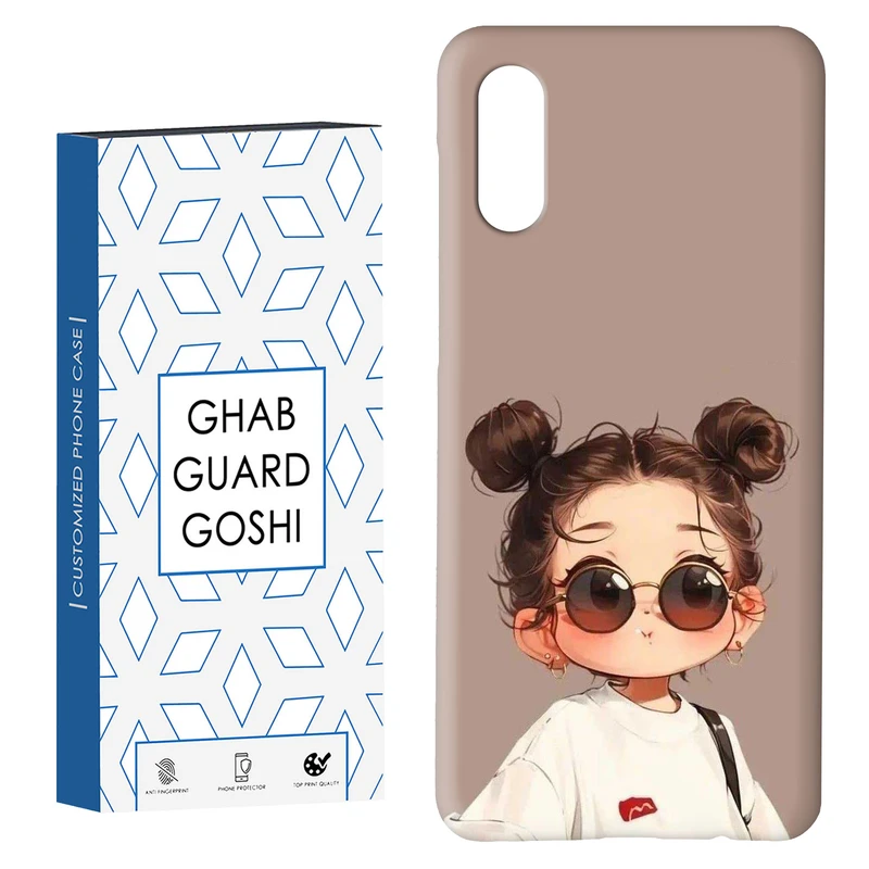 کاور قاب گارد گوشی طرح دخترانه کد Dimo-921 مناسب برای گوشی موبایل سامسونگ Galaxy A02 / M02